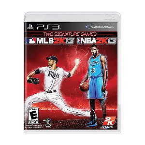 Jogo NBA 2K13/MLB 2K13 Combo Pack - PS3