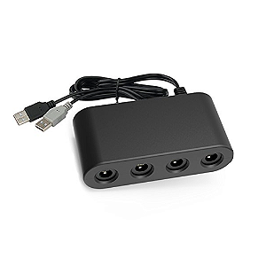 Adaptador de controle de GameCube - Nintendo Wii U e PC