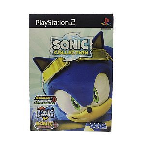 Bundle Sonic Collection: Sonic Riders Zero Gravity + Sonic Heroes + Sonic Mega Collection Plus - PS2