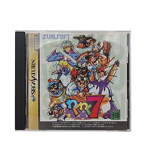 Jogo Waku Waku 7 - Sega Saturn (Japonês)