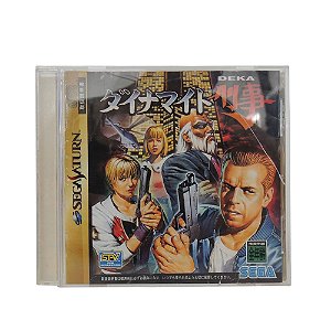 Jogo Dynamite Deka - Sega Saturn (Japonês)