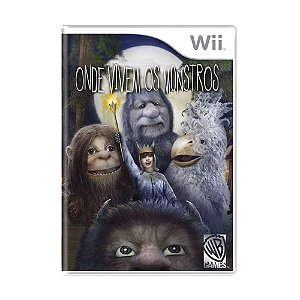 Jogo Onde Vivem os Monstros - Wii (Lacrado)