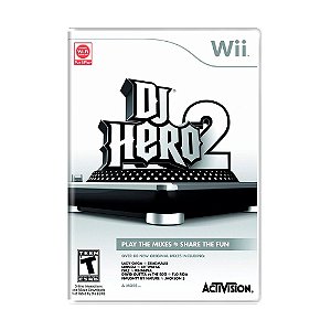 Jogo DJ Hero 2 - Wii (Lacrado)