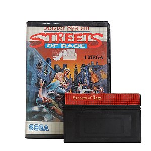Jogo Streets Of Rage - Master System