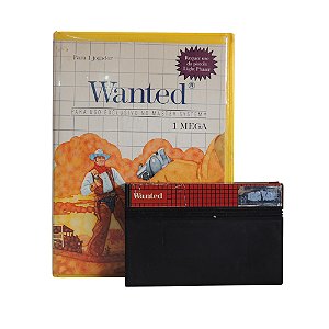Jogo Wanted - Master System