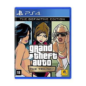 Jogo Grand Theft Auto: The Trilogy - The Definitive Edition - PS4