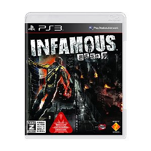 Jogo inFAMOUS - PS3 (Japonês)