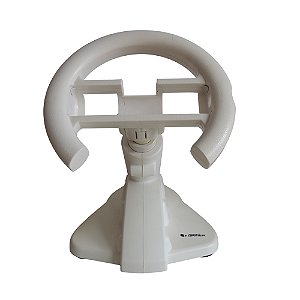 Volante Branco LeaderShip Gamer - Nintendo Wii