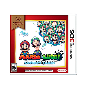 Jogo Mario & Luigi: Dream Team - 3DS (Nintendo Selects)
