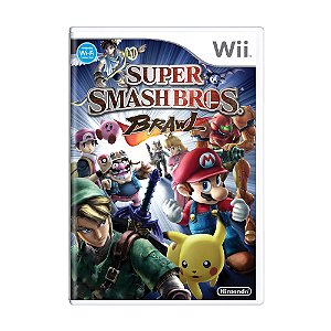 Jogo Super Smash Bros: Brawl - Wii (Lacrado)