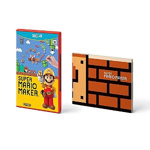 Jogo Super Mario Maker + Artbook - Wii U (Servidores Inativos)