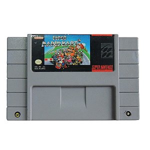 Jogo Super Mario Kart - SNES