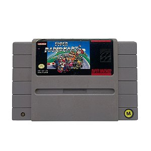 Jogo Super Mario Kart - SNES