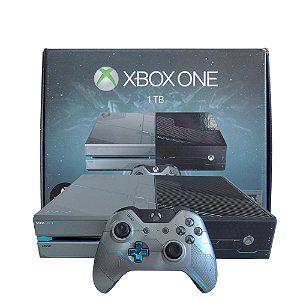 Console Xbox One Fat 500GB (Halo 5: Guardians Limited Edition) - Microsoft