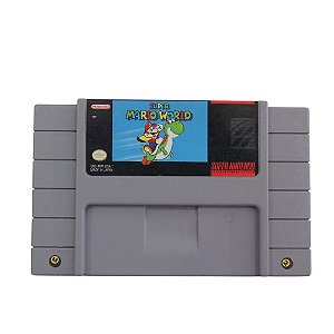 Jogo Super Mario World - SNES