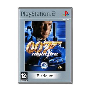 Jogo 007: Nightfire - PS2 (Platinum, Europeu)