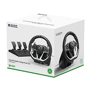 Volante Hori Force Feedback Racing Wheel DLX AB05-001U - Xbox Series S/X, Xbox One e PC