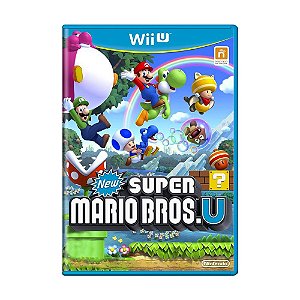 Jogo New Super Mario Bros U - Wii U (Lacrado)