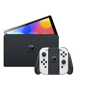 Console Nintendo Switch OLED Branco/Preto - Nintendo