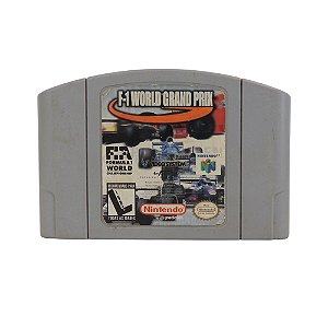 Jogo F-1 World Grand Prix - N64