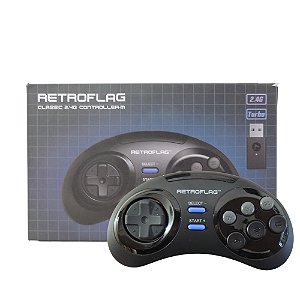 Controle Sem Fio Retroflag Classic 2.4G - PC/Nintendo Switch