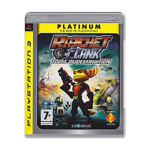 Jogo Ratchet & Clank Future: Opération Destruction - PS3 (Platinum, Europeu)