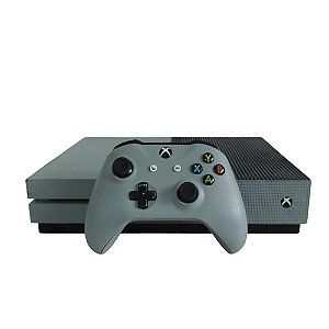 Console Xbox One S 500GB Cinza/Preto - Microsoft (Personalizada)