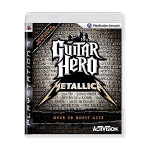 Jogo Guitar Hero: Metallica - PS3