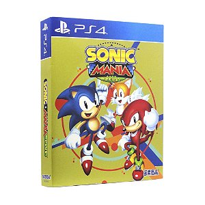 Jogo Sonic Mania Plus - PS4