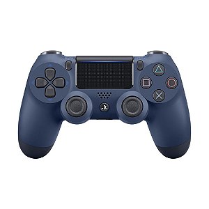 Controle Ps4 Joystick Sem Fio Wireless Recarregável Preto em