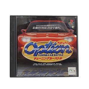 Jogo Option Tuning Car Battle - PS1 (Japonês)
