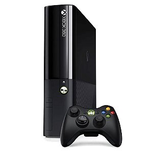 Console Xbox 360 Super Slim 500GB - Microsoft (Desbloqueado RGH)