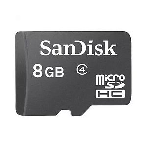 Cartão de Memória Micro SD 8GB - SanDisk