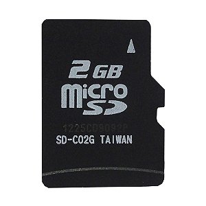 Cartão de Memória Micro SD 2GB - Paralelo
