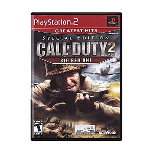 Jogo Call of Duty 2: Big Red One (Special Edition) - PS2 (Greatest Hits)