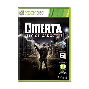 Jogo Omerta: City of Gangsters - Xbox 360 (LACRADO)