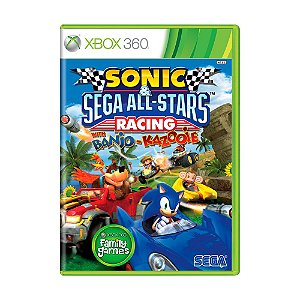 Jogo Sonic & SEGA All-Stars Racing With Banjo-Kazooie - Xbox 360 (LACRADO)