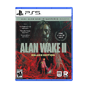 Jogo Alan Wake II (Deluxe Edition) - PS5 (LACRADO)