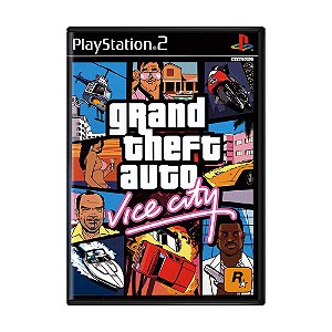 Jogo Grand Theft Auto: Vice City - PS2