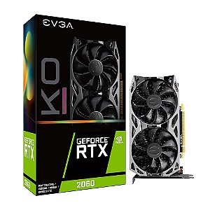Placa de Vídeo Geforce Nvidia RTX 2060 Gaming OC, 6GB, GDDR6, 192-bit - EVGA