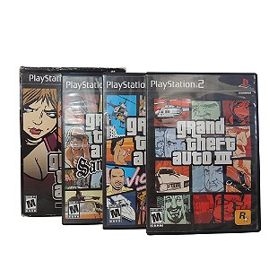 Jogo Grand Theft Auto: The Trilogy - PS2