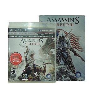 Jogo Assassin's Creed III (SteelCase) - PS3