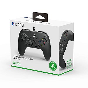 Controle com fio Fighting Commander OCTA, Black, Para Xbox Series X/S - HORI