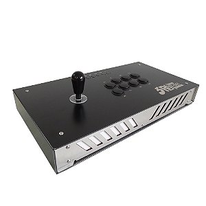 Controle Arcade Round Fight Stick Com Fundo Acrilico - 3RD