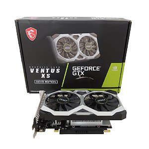 Placa de Vídeo Nvidia Geforce GTX 1650 D6 Ventus XS OC, 4GB, GDDR6, 128-bit - MSI