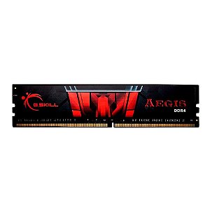 Memória Ram Aegis, 8GB, DDR4, 2666MHz, Preto - G.Skill