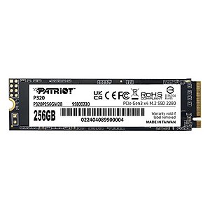 SSD M.2 Patriot P300, 2280, PCIe 3.0, 256GB - PC
