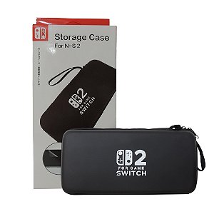 Case Protetora Preta para Nintendo Switch 2 - Dobe