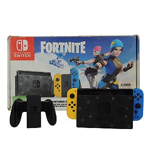 Console Nintendo Switch (Fortnite Edition) - Nintendo