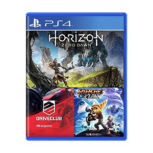 Jogo Horizon Zero Dawn + DriveClub - PS4